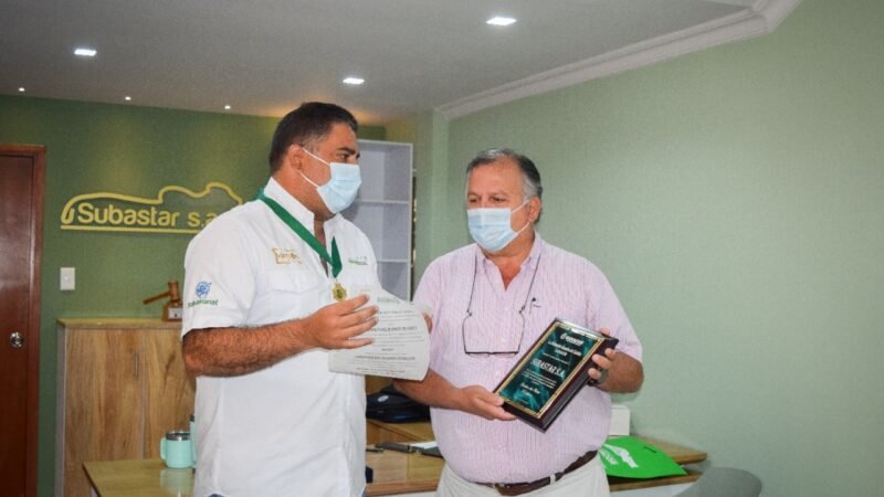 Reconocimiento para Subastar