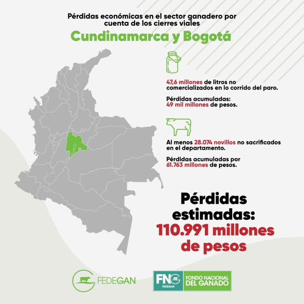 Pérdidas Cundinamarca - Bogotá