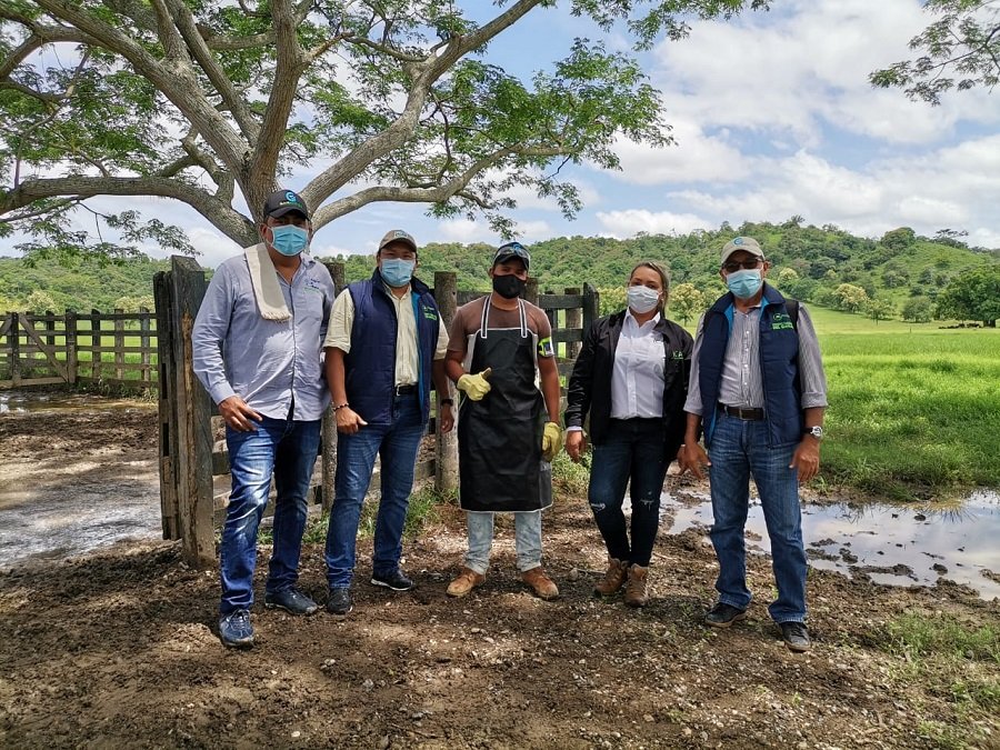 Vacunación con directivos