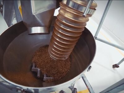 Café en proceso de tostado