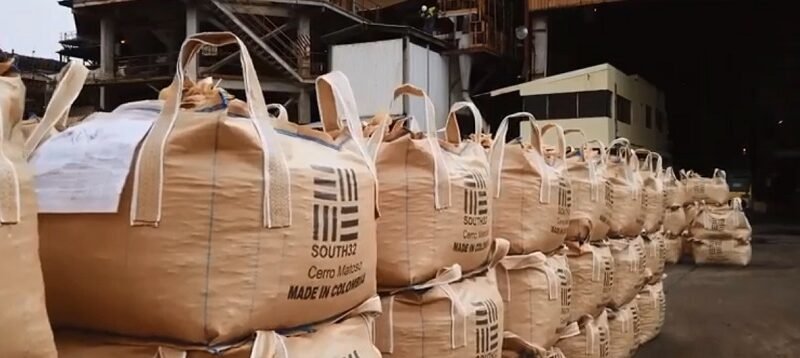 Cerro Matoso - Níquel en bolsas