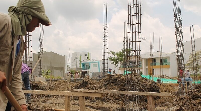 Construcción trabajadores