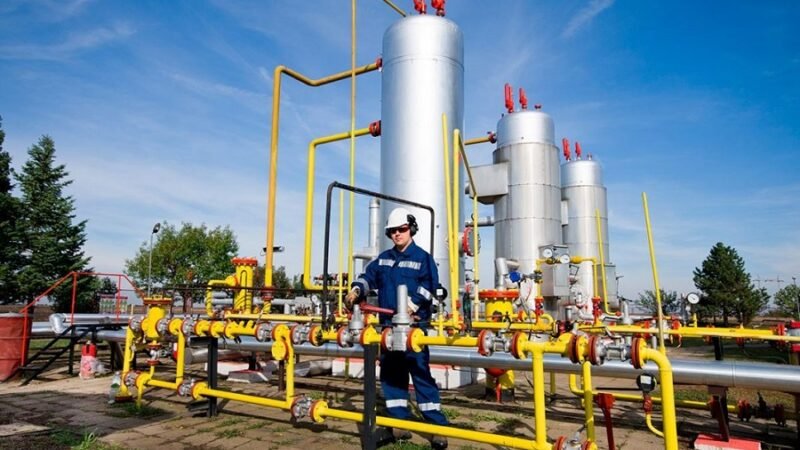 Gas-producción