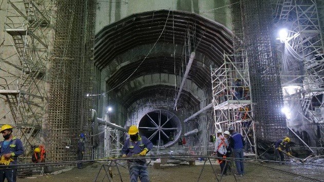 Hidroituango-Avance en los empotrados de concreto de las unidades 1 y 2-3