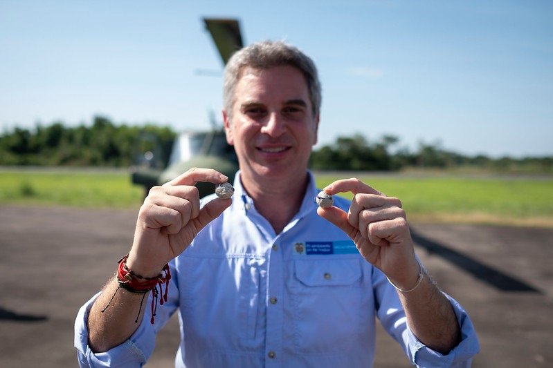 Minambiente-Dispersión aérea Ministro Carlos Eduardo Correa