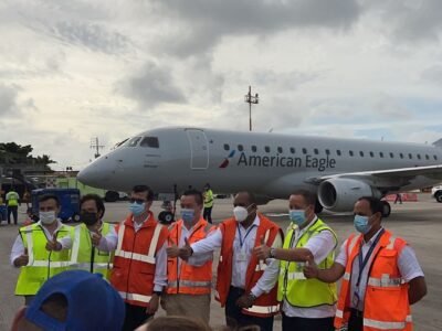 San Andrés.AmericanAirlines-inauguración (2)