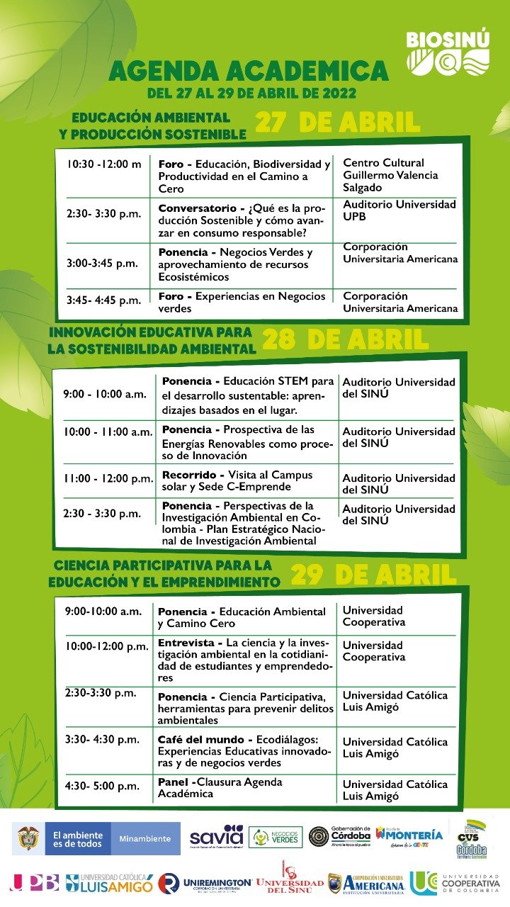 Biosinú-AgendaAcadémica