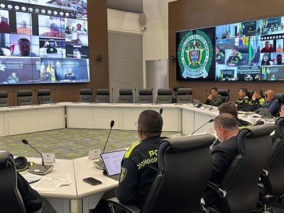 PolicíaNacionalyganaderosenreuniónvirtual