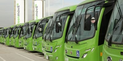 Buses electricos @Secretaria de Ambiente de Bogotá