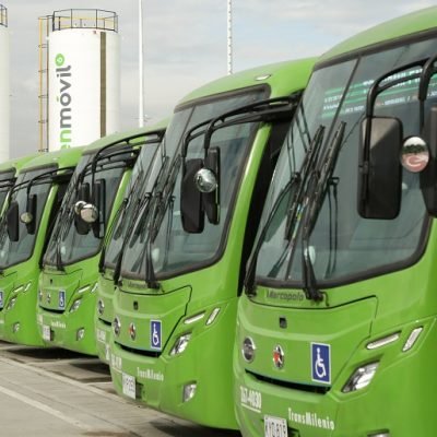 Buses electricos @Secretaria de Ambiente de Bogotá