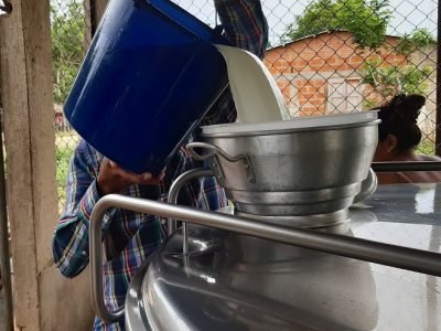 Leche-echanentaquefrío